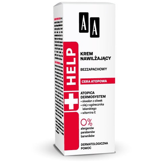 AA HELP Atopinė odos drėkinamoji kremas 50ml
