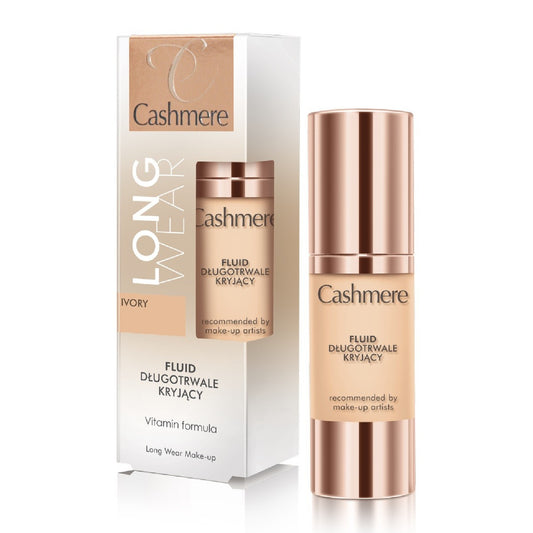 CASHMERE Ilgalaikis makiažo skystis długotrwale kryjący Ivory 30 ml