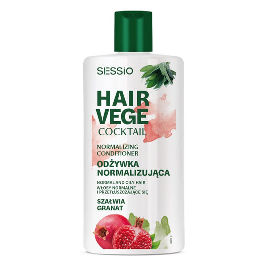 CHANTAL Sessio Hair Vege Normalizuojanti kondicionierius plaukams - Šalavijas ir Granatas 300 ml