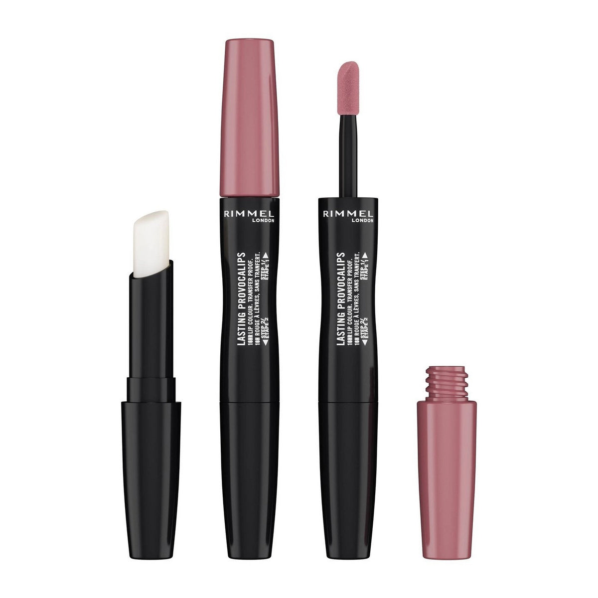 RIMMEL Skystos lūpų dažai Lasting Provocalips nr 400 Grin & Bare It 1 vnt.