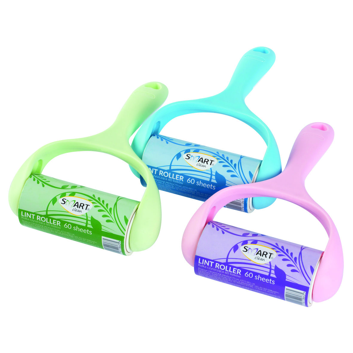 SMART Clean Drėkinimo ritinėlis drabužiams su keičiama įdėkle (60 lapelių) - mišri spalva 1 vnt