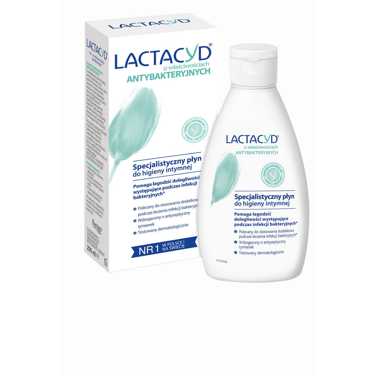 LACTACYD Specializuotas intymios higienos skystis - antibakterinis 200 ml