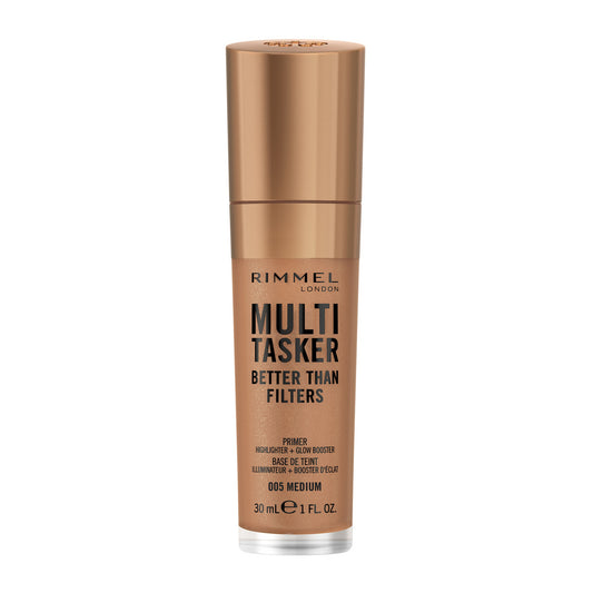RIMMEL Multi Tasker Universalus makiažo pagrindas + korektorius 005 MEDIUM 30 ml