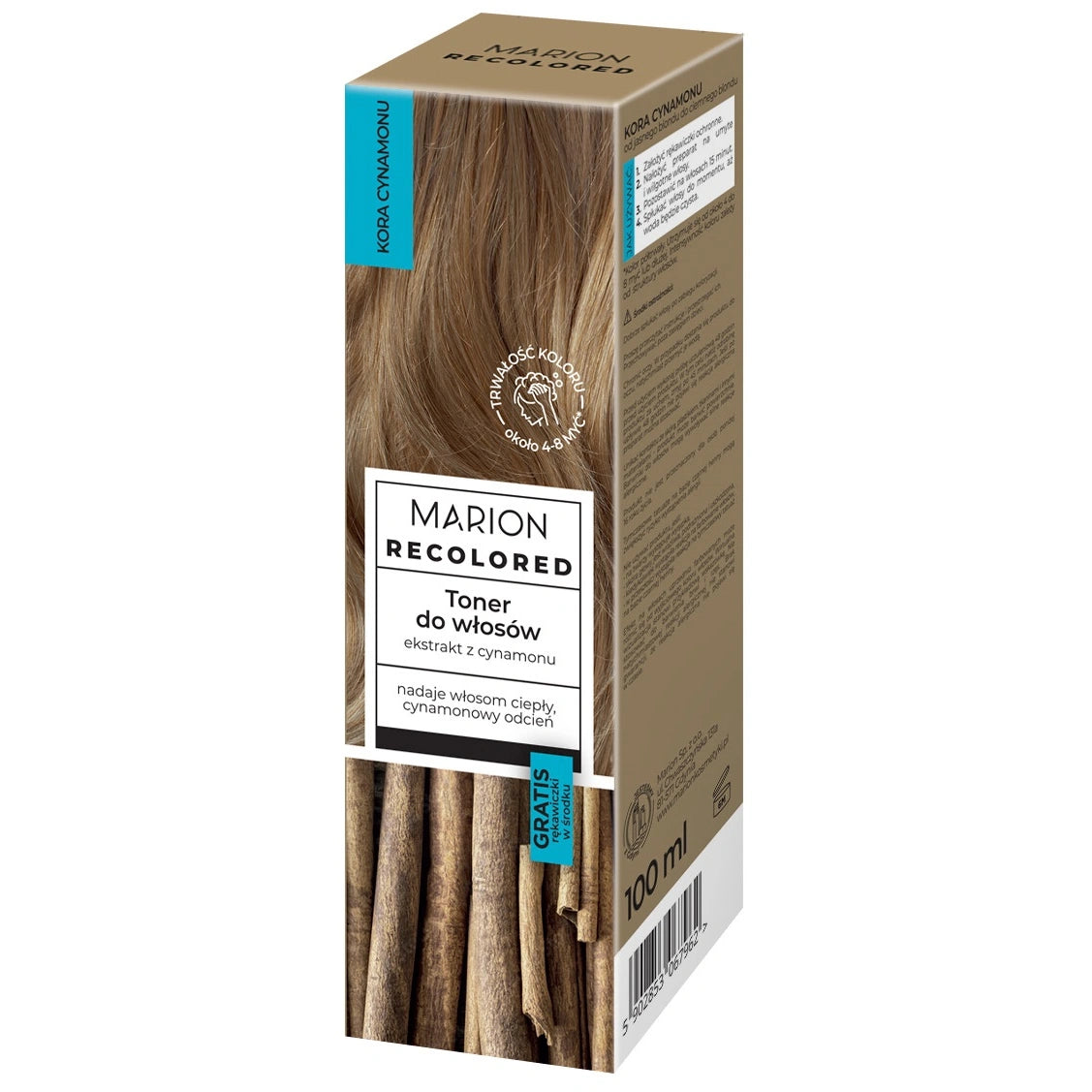 MARION Perkamo toneris plaukams Kora Cynamonu 100 ml