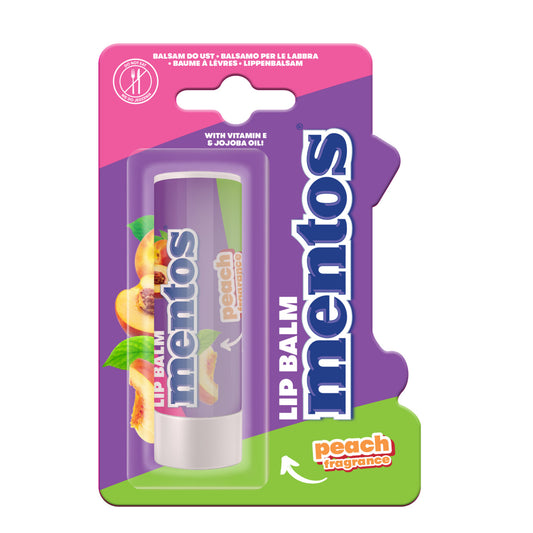 KIDS Mentos lūpų balzamas - brzoskwinia 4,4 g