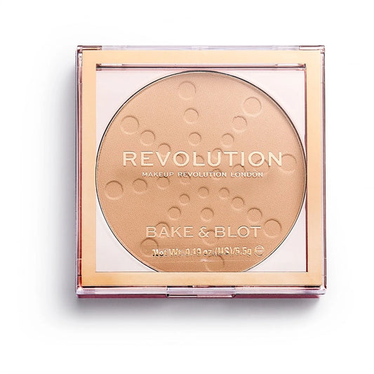 REVOLUTION Bake & Blot Beige Presuotas Pudras 5.5g