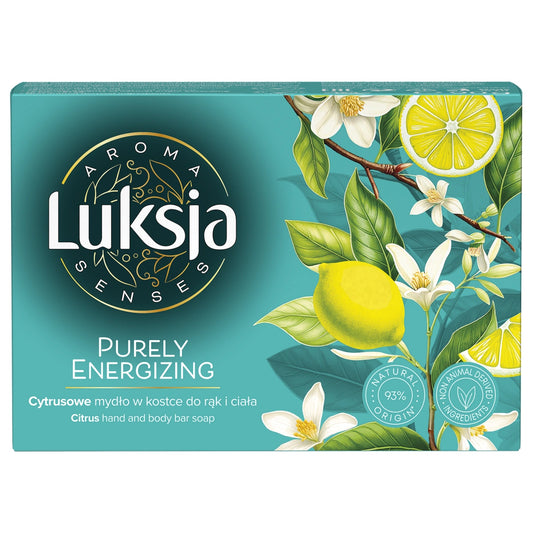 LUKSJA Aroma Senses Pures Energizing Citrusinė muilas