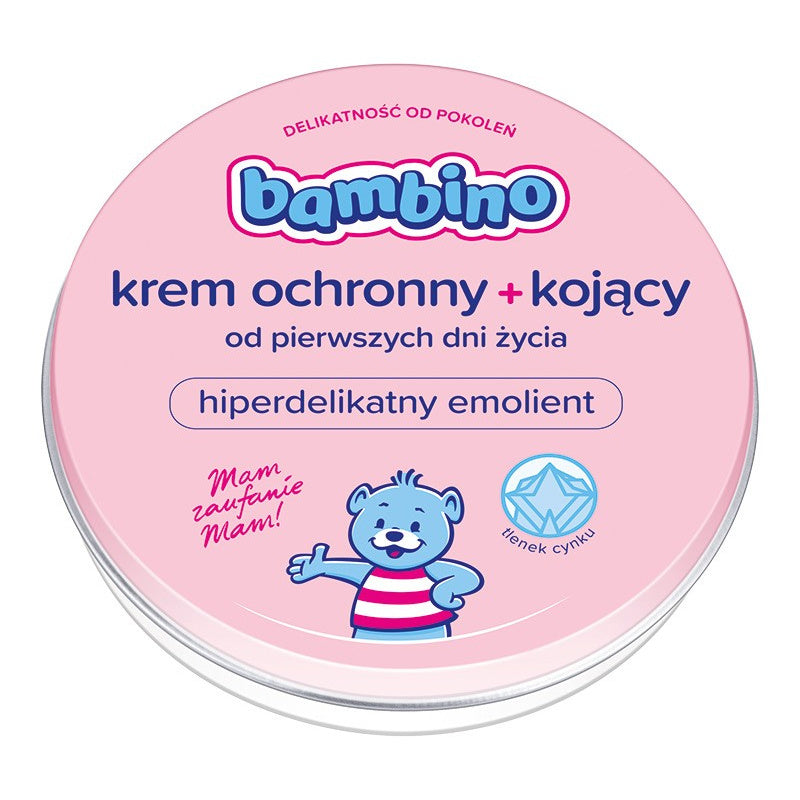 BAMBINO Apsauginis kremas kojoms su cinko oksidu kūdikiams ir vaikams 75 ml