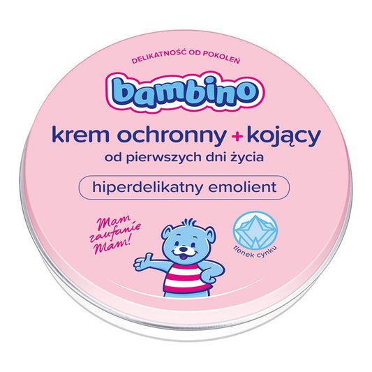 BAMBINO Apsauginis kremas kojoms su cinko oksidu kūdikiams ir vaikams 75 ml