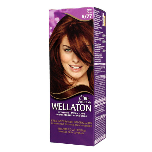 Wella Wellaton Intensyviai spalvą kremas nr 5/77 Kakava 1op.