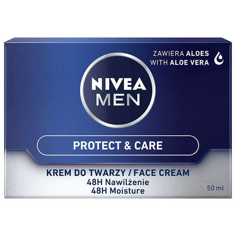 NIVEA MEN Drėkinamasis veido kremas Protect & Care 50 ml