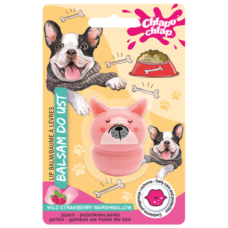 CHLAPU CHLAP Lūpų blizgis Piesek - braškių putėsiai 7g