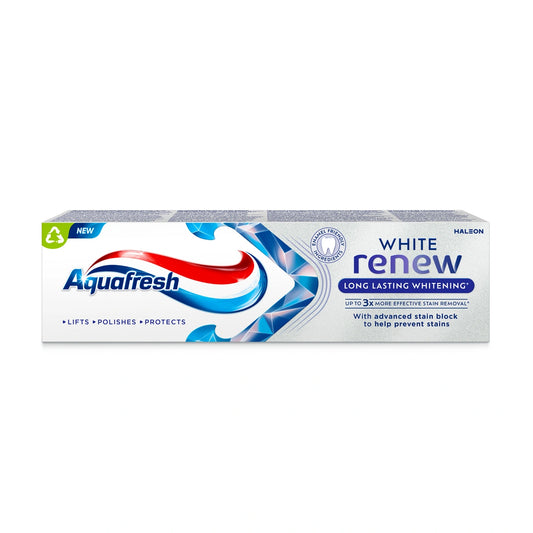 AQUAFRESH White Renew Dantų pasta balinanti - Ilgalaikis balinimas 75 ml