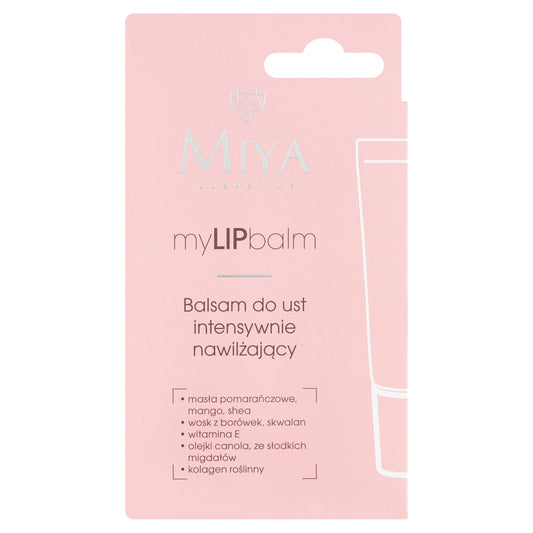 MIYA myLIPbalm Intensyviai drėkinantis lūpų balzamas 15g