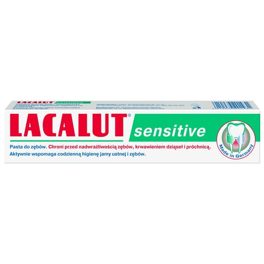 Lacalut dantų pasta Sensitive jautriems dantims 75ml