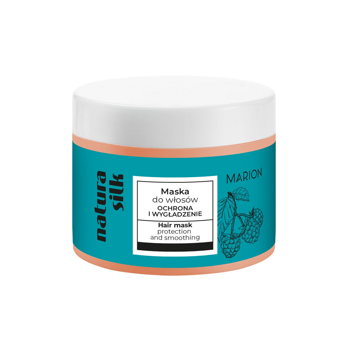 MARION Natura Silk Plaukų kaukė apsaugai ir glotnumui 300 ml