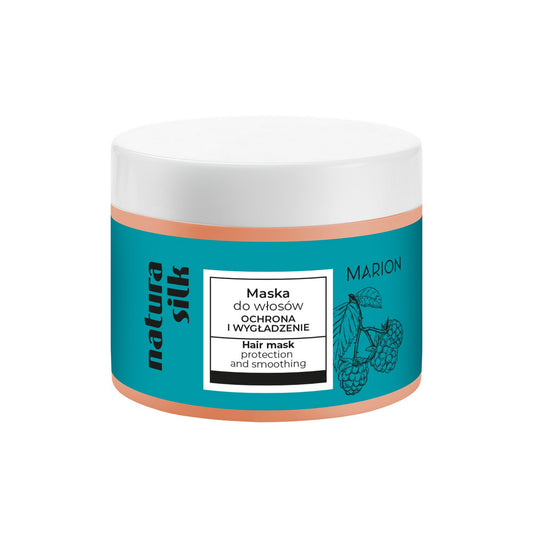 MARION Natura Silk Plaukų kaukė apsaugai ir glotnumui 300 ml