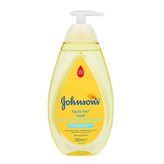 Johnson`s Baby Top-To-Toe Kūno ir plaukų prausiklis vaikams 500ml