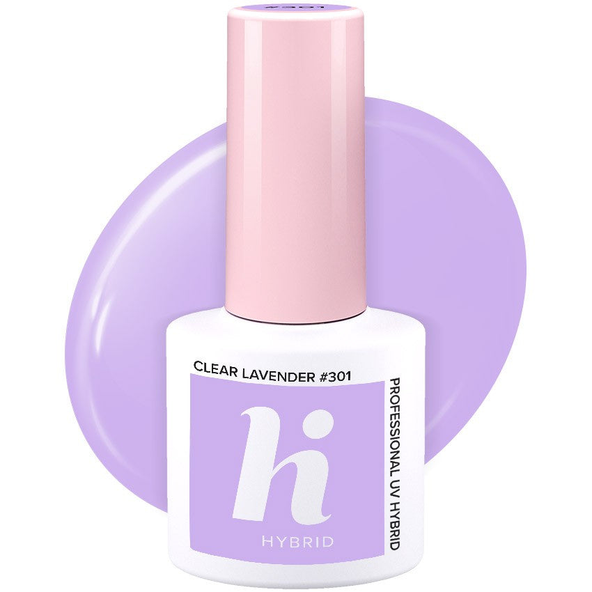 HI HYBRID Hibridinis lakas Sport #301 Clear Lavender 5 ml