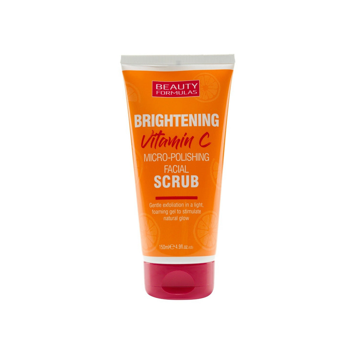 Beauty Formulas Brightening Vitamin C Šviesinantis veido šveitiklis su Vitaminu C 150ml