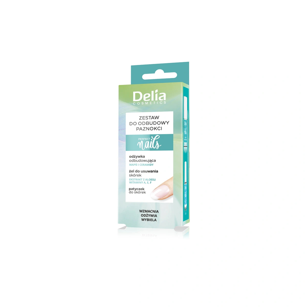 DELIA Nagų atstatymo rinkinys - 11ml serumas + 5ml gelis + lazdelė