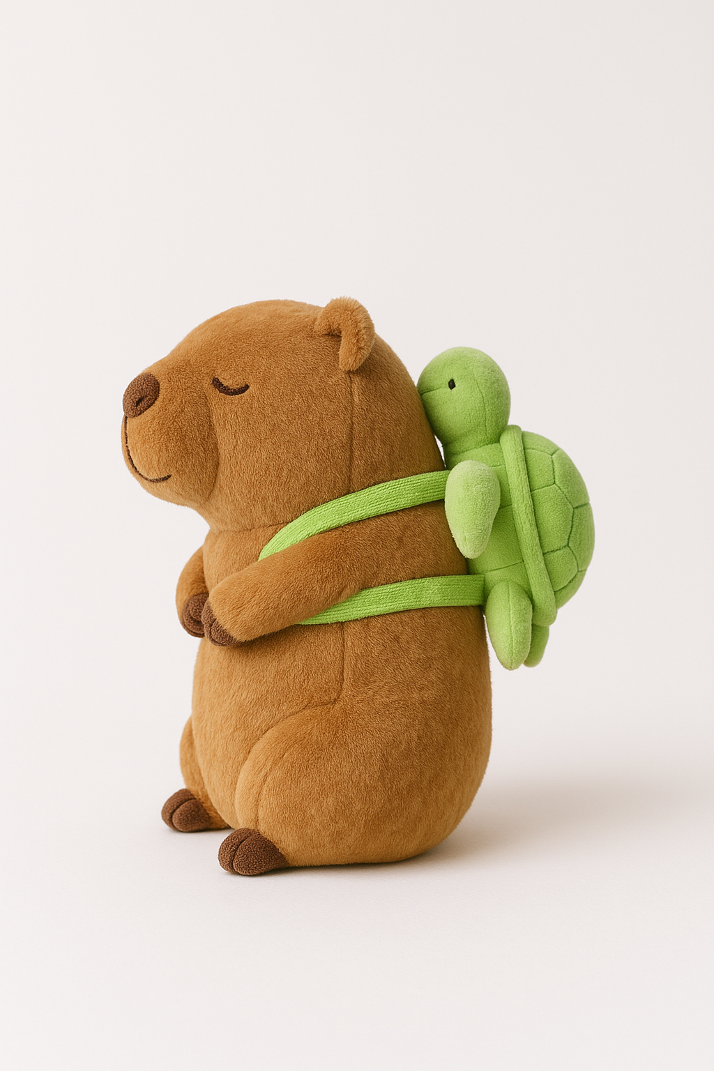 Žavinga kapibara su vėžlio kuprine (30 cm.)