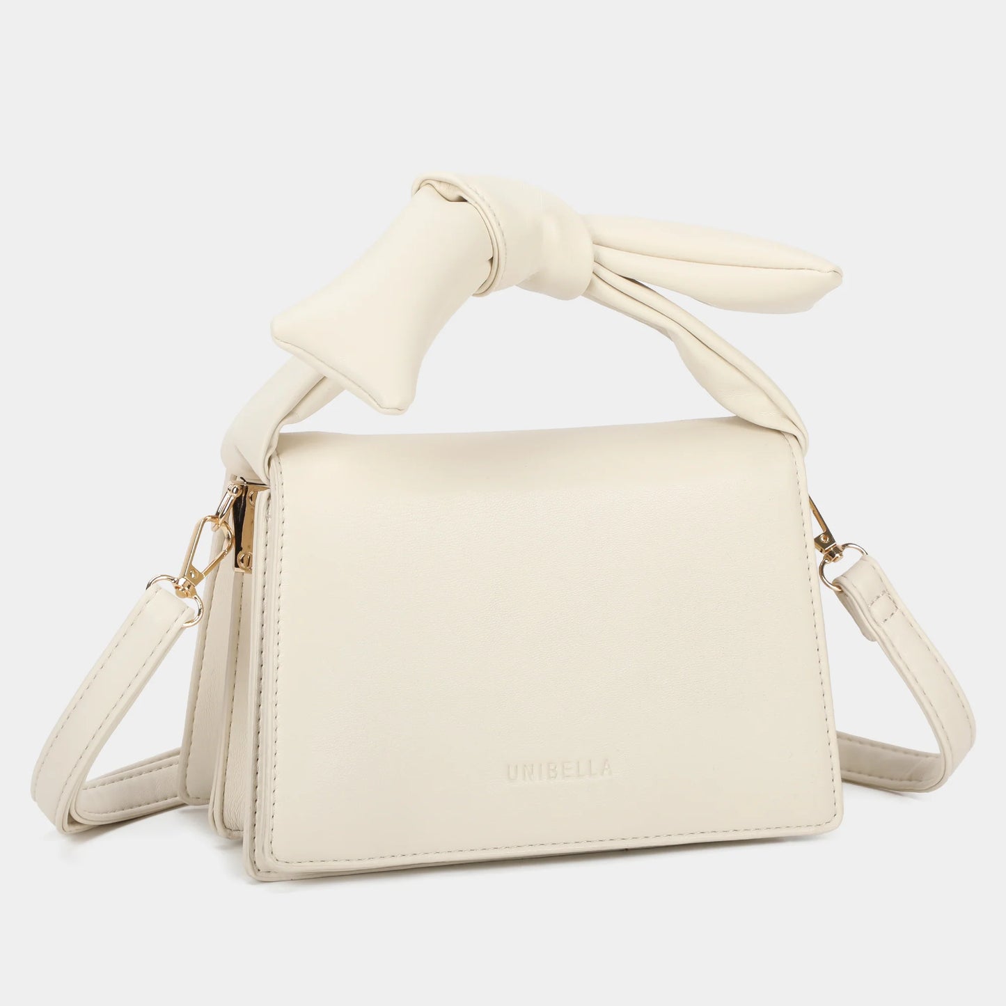 UNIBELLA „Bow Noir“ – elegantiška juoda rankinė