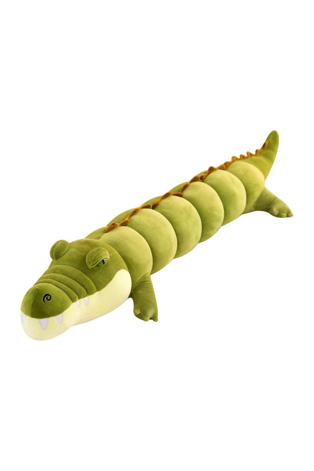 Minkštas krokodilas „Miegalius“ – 130 cm ilgio