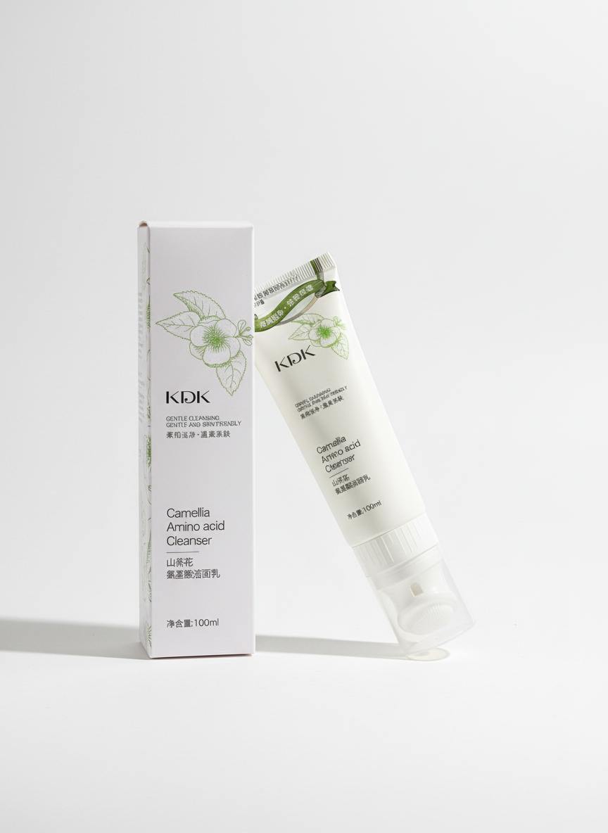 Žaliosios arbatos žiedų amino rūgščių veido prausiklis