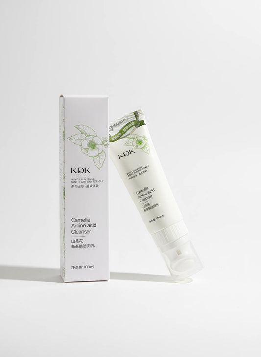 Žaliosios arbatos žiedų amino rūgščių veido prausiklis